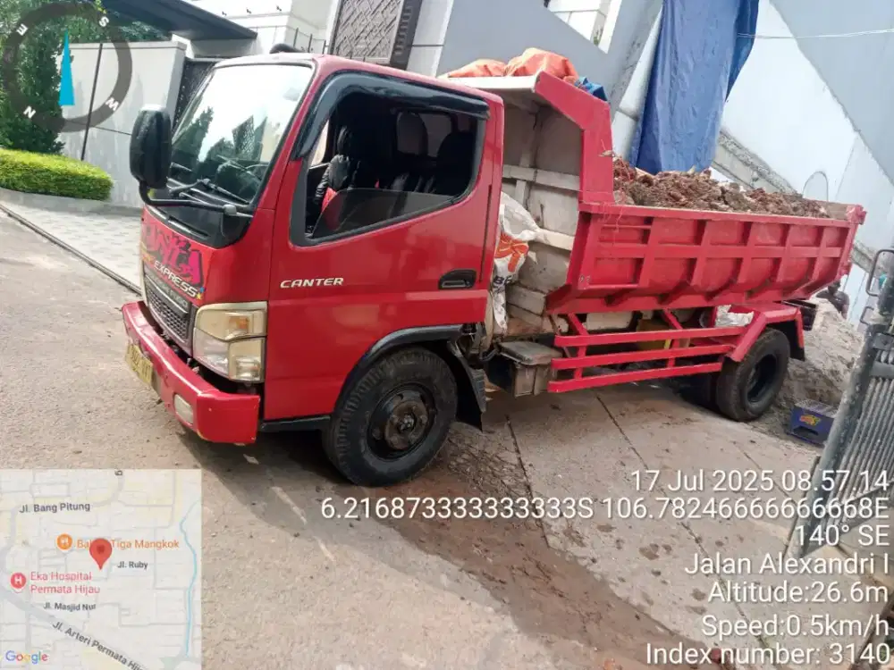 Jasa buang sampah puing murah