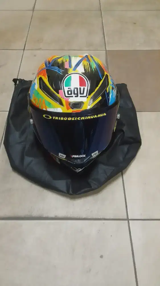 Helm AGV Pista gppr winter test