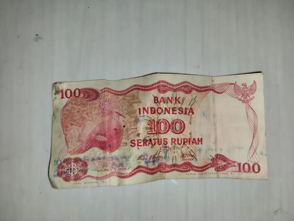 Duit jadul seratus rupiah