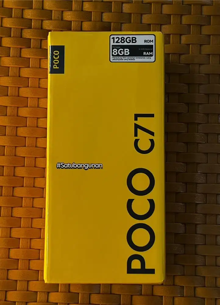 Poco C71 4/128 Gb Baru Segel Box Garansi Resmi 15 Bulan