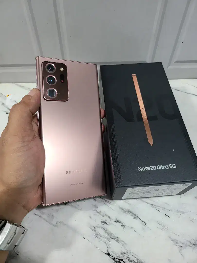 Samsung note 20 ultra 5G ram 12/256 gb lengkap
