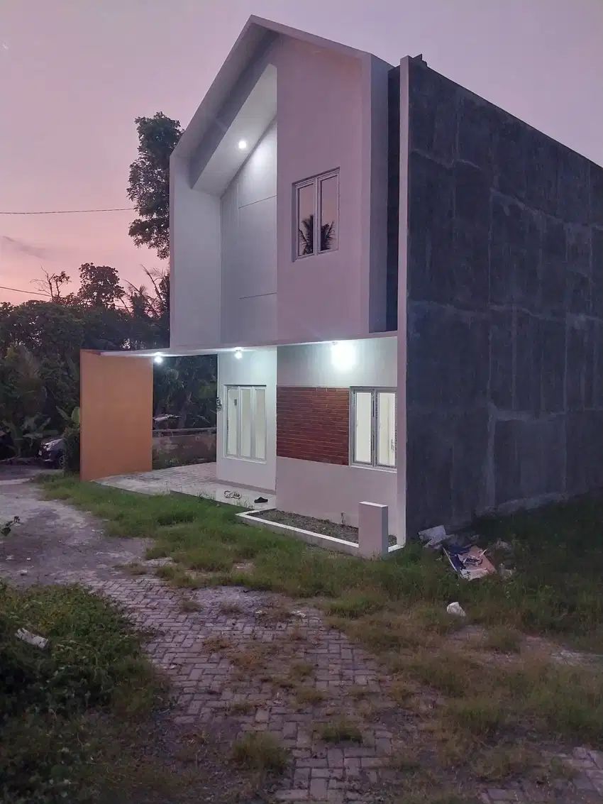 Rumah model scandinavian , ceiling tinggi setara 2 lantai