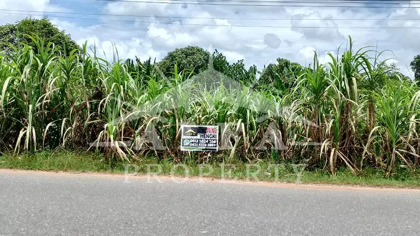 Dijual Tanah Jalan Utama Sungai Raya Dalam Pontianak Tenggara