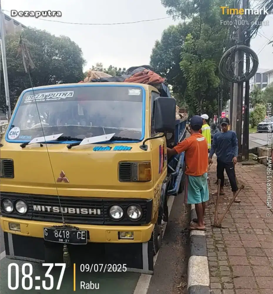 Jasa buang puing murah sampah proyek jual urugan