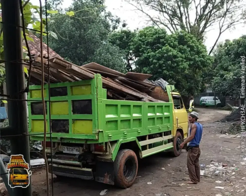 Jasa buang sampah renovasi dan jual urugan