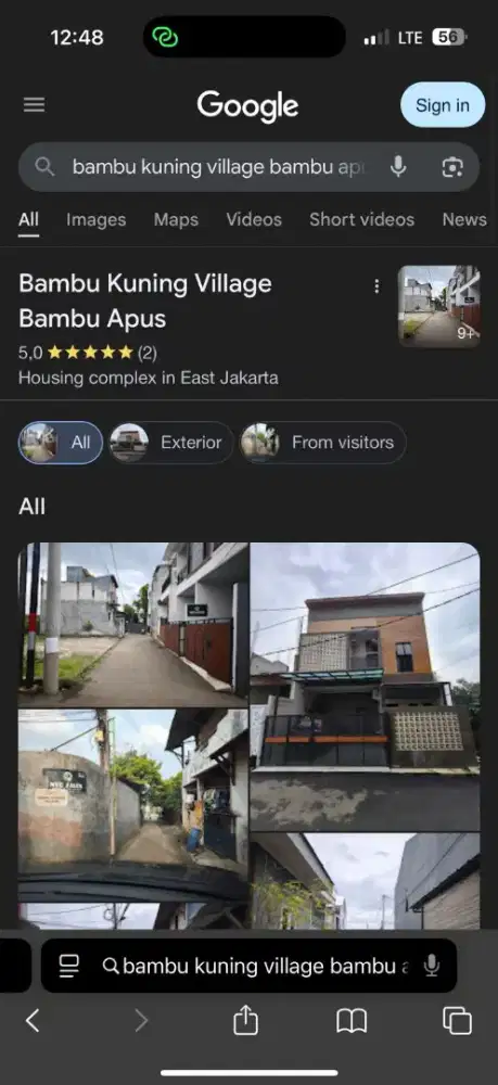 di jual tanah kavling cipayung jaktim