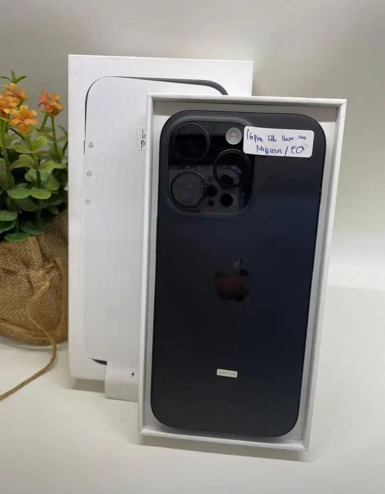 iPhone 16 PRO 1TB, iBox, TITANIUM BLACK, BH 100%