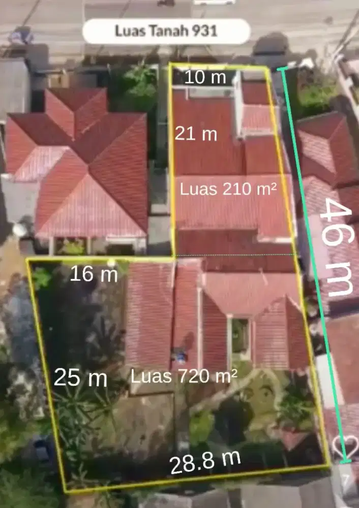 Rumah Strategis Komersial Pinggir Jalan, Akses Tol Desari, GT Brigif