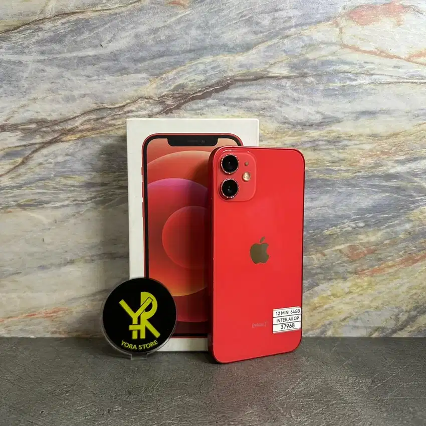 iPhone 12 Mini 64GB IMEI Regist (Permanent) Mulus - Fullset.!!