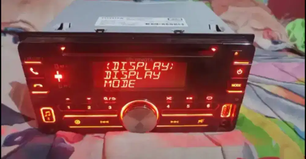 Head Unit Radio tape Mobil Toyota Original
