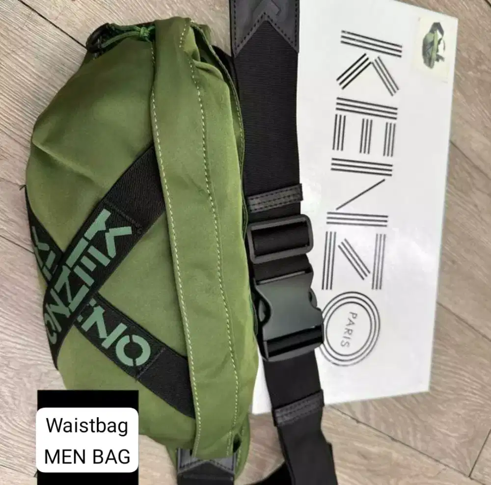Tas Kenzo Waistbag Crossbody Army Green