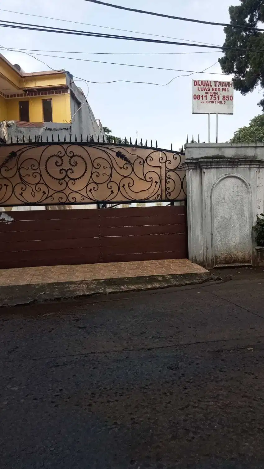 DIJUAL CEPAT TANAH 799 m2 di pakubuwono jakarta selatan