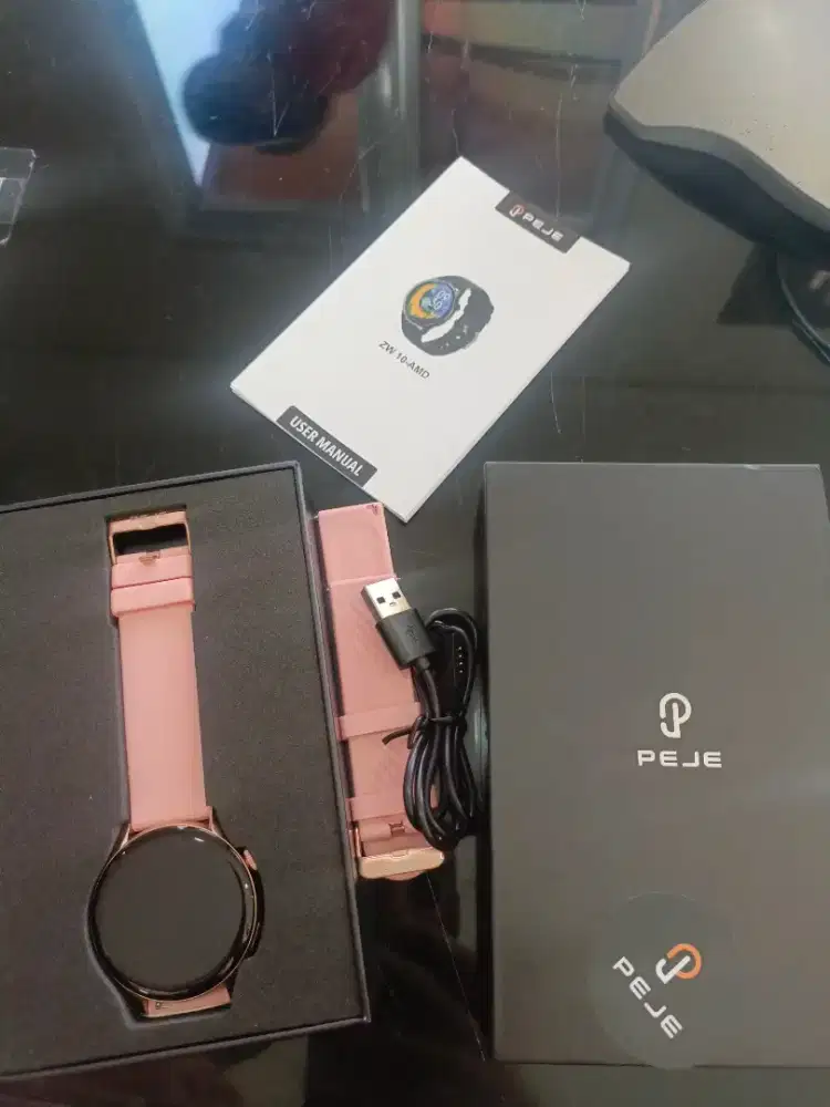 Jam Tangan Pintar Premium – Peje ZW10-AMD Pink, Harga Nego