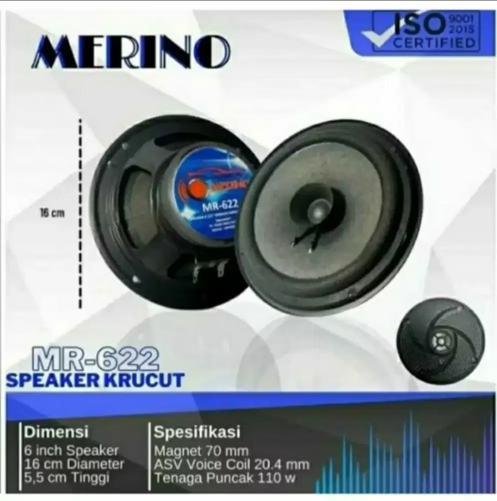 Spker 6inch merino MR622