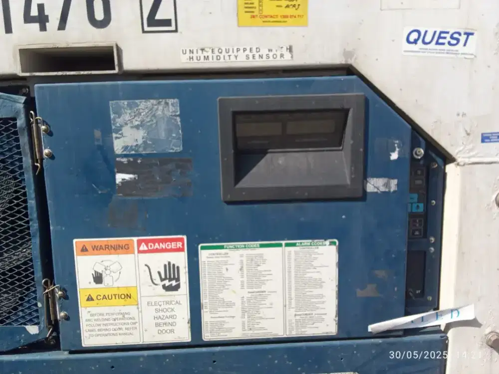 Container Reefer ( Pendingin ) Ukuran  20/40 feet