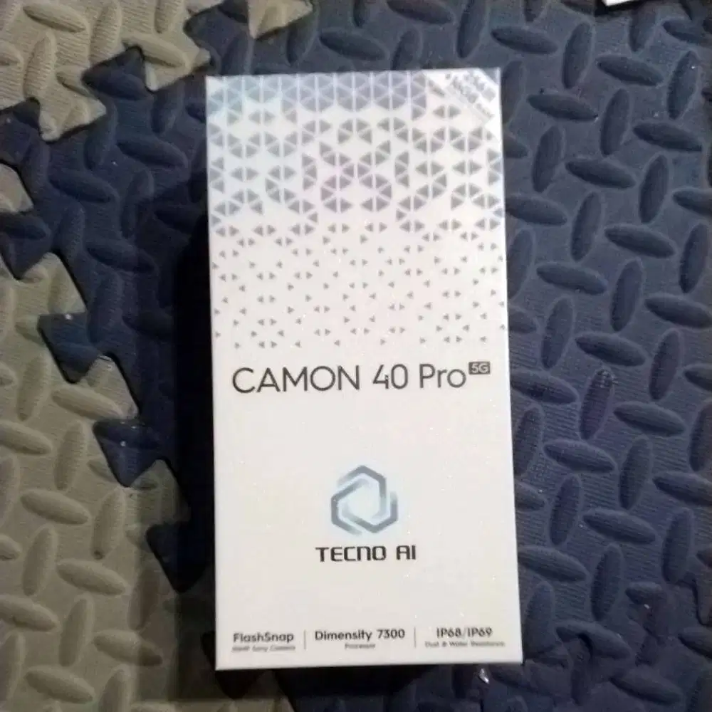 [NEW Segel] TECNO Camon 40 PRO 5G 8/256GB Garansi RESMI
