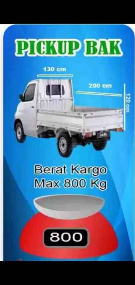 Jasa Angkut Pindahan Kirim Barang Dengan Pickup Bak Dalam Luar Kota