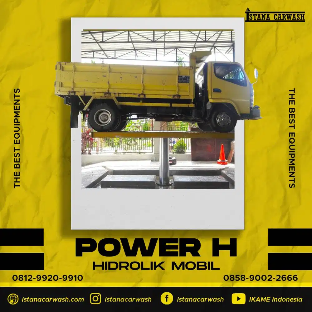 Hidrolik Cuci Mobil Power-H (Bisa Untuk Truk)