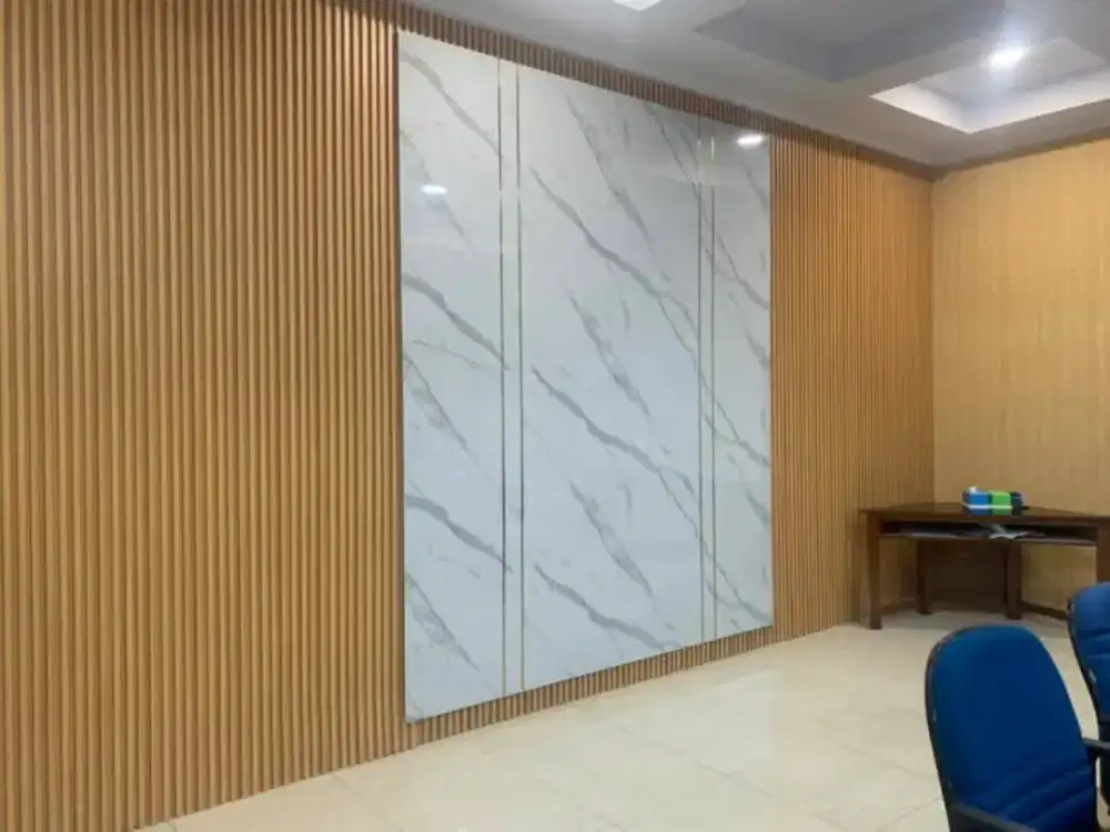 Jasa pemasangan wallpaper, wallboard, lantai vinyl, dll.