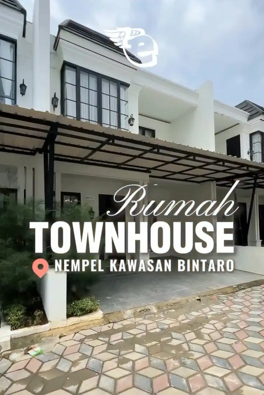 Rumah 2 Lantai Siap Huni Bebas Banjir dekat Bintaro Lokasi Strategis!