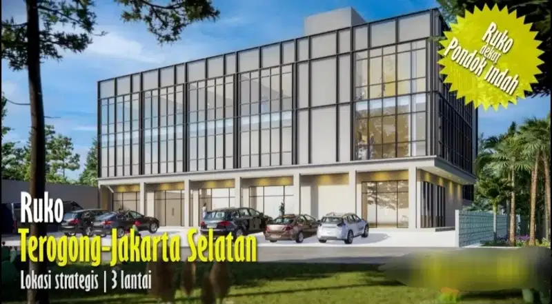 Ruko Dijual Brand New Di Terogong Cilandak Jakarta Selatan