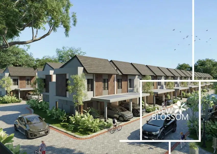RUMAH 2 LANTAI DI JL POROS  SELANGKA DARI BANDARA HASANUDDIN MAKASSAR