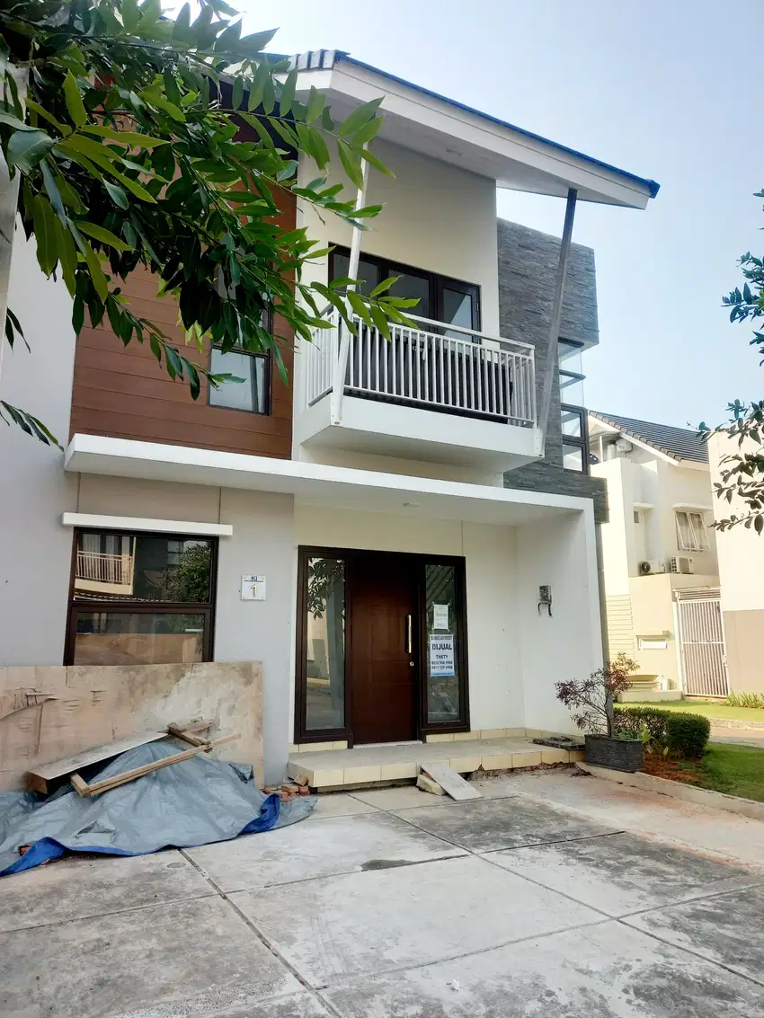 Rumah siap huni di summarecon karawang masih baru dan sudah rapih