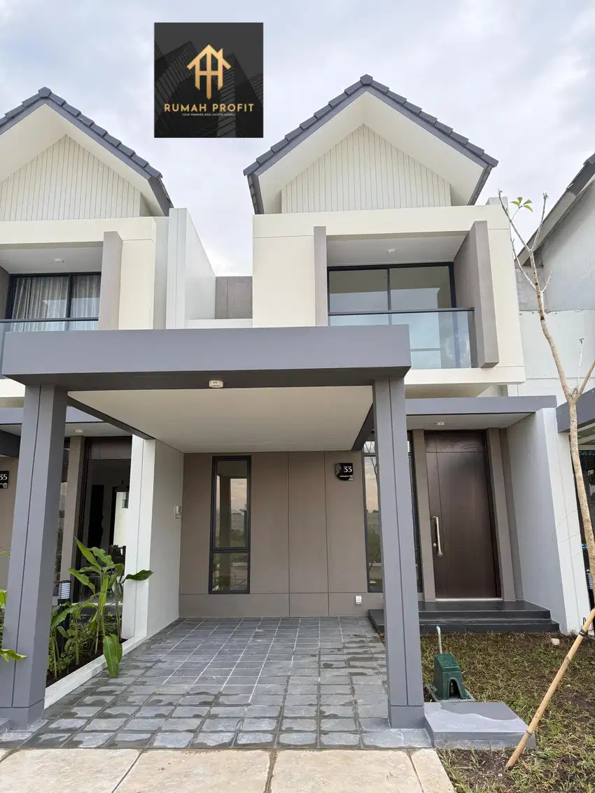 Rumah dua lantai podomoro park bandung siap huni