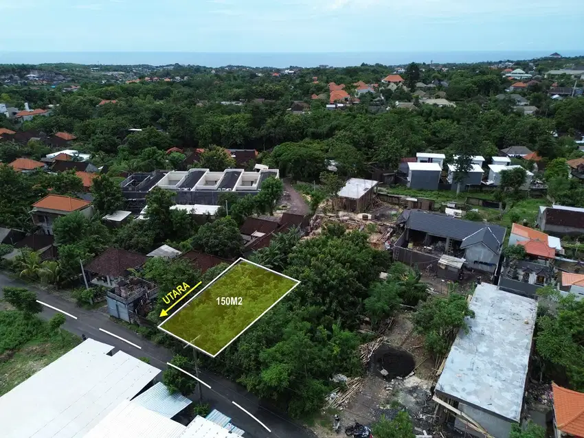 Tanah 1,5 Are Jalan Utama Kediri, Ungasan