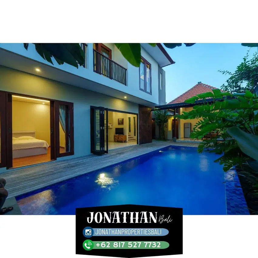 DIJUAL / FREEHOLD : YinYin Villas, Bumbak Umalas, Bali - Vskhe
