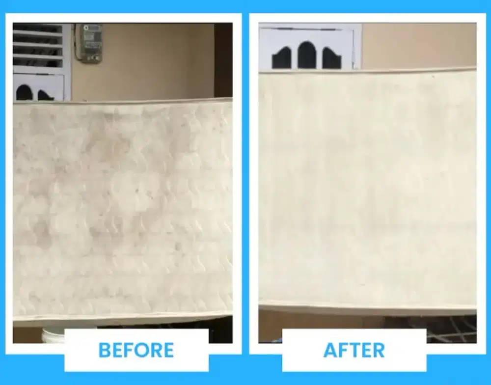 Jasa panggilan homeservis cuci sofa sofabed kasur Springbed karpet