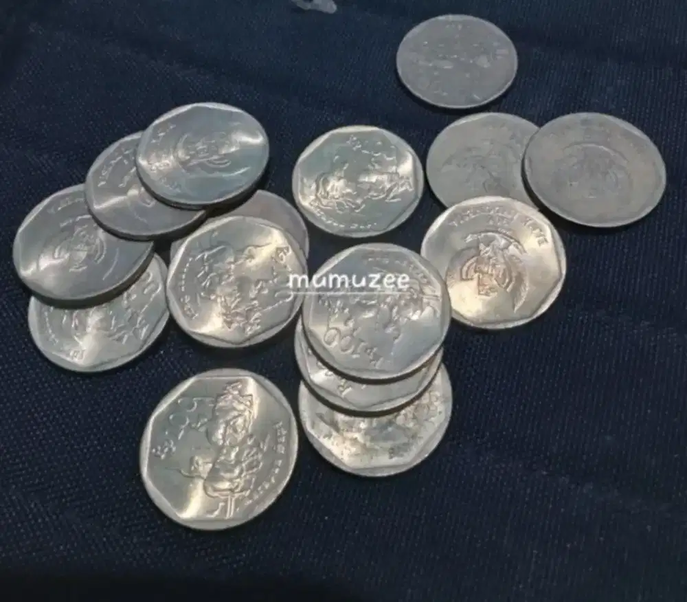 KOIN JADUL KOIN KARAPAN SAPI 100 RUPIAH