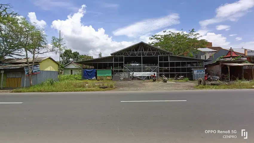 Tanah kosong strategis Sokaraja dekat Depo Pelita Purwokerto