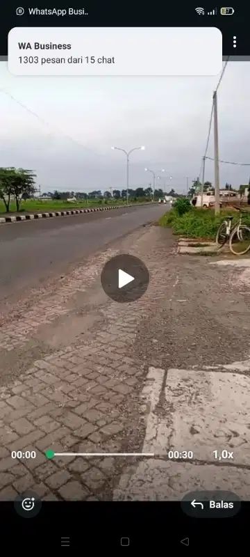 jual l murah  tanah d mjoagung bagus  pabrik ,gudang dll