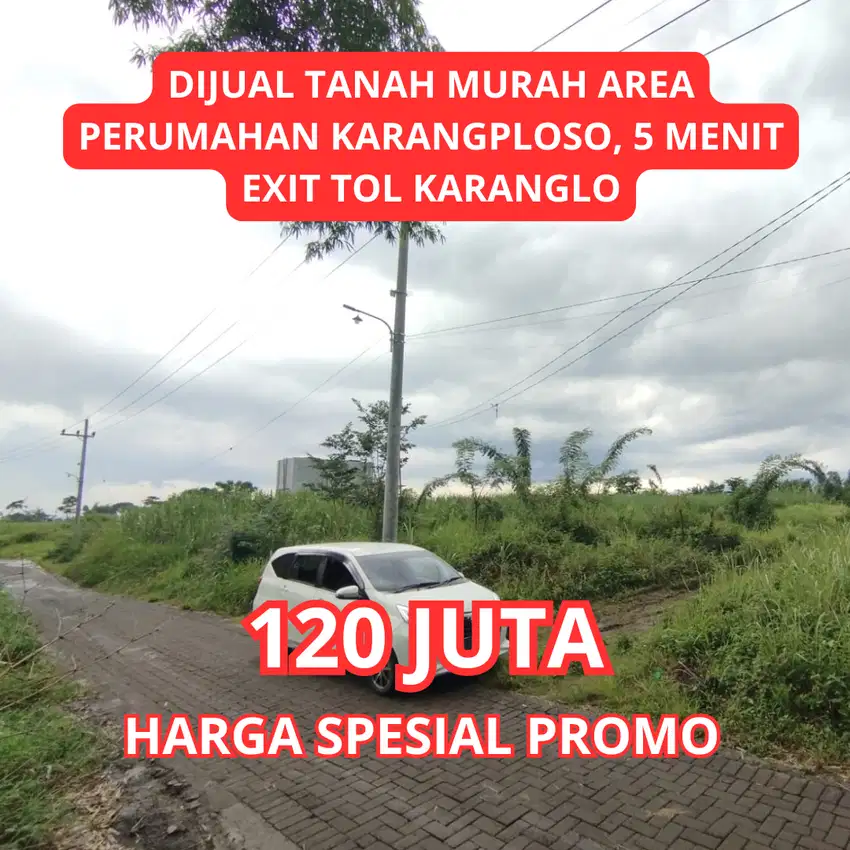 TANAH AREA KARANGPLOSO MALANG