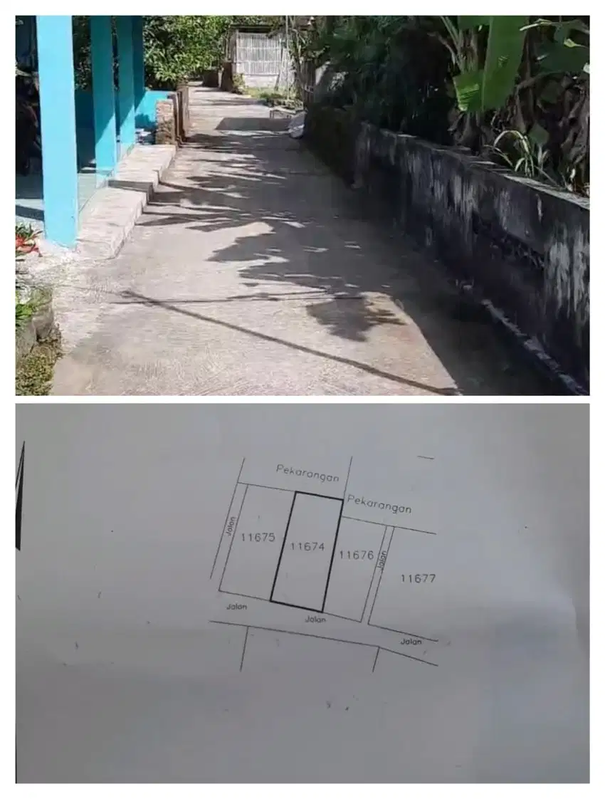 Jual Tanah di selatan SMA 3 Bantul