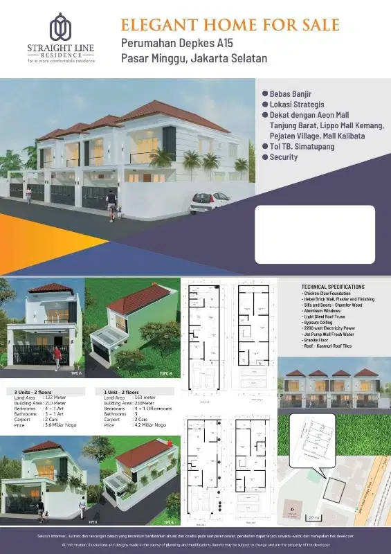 RUMAH DIJUAL PASAR MINGGU JAKARTA SELATAN
