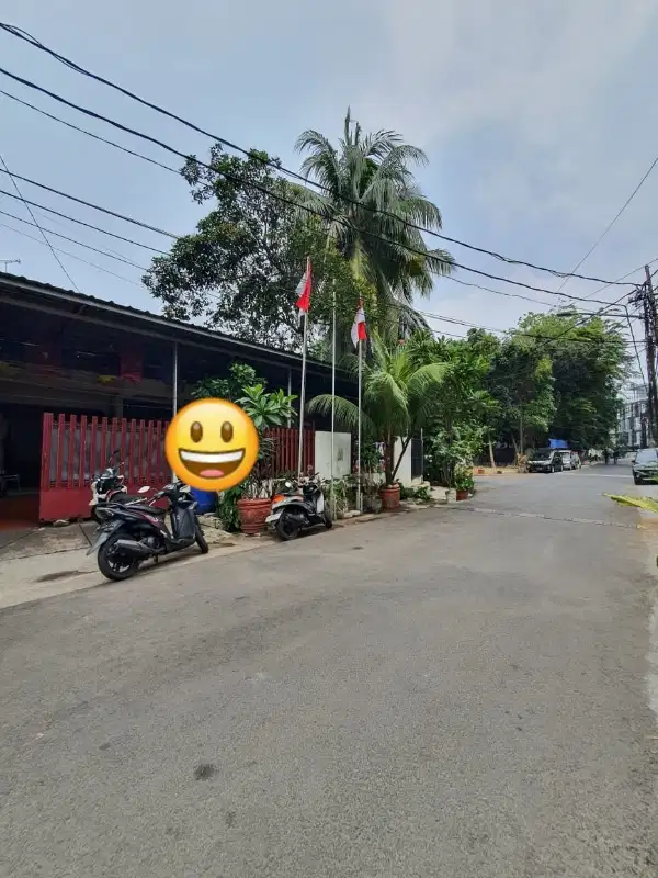 Jual Rumah hitung tanah  Jl. sampit cocok usaha Melawai Blok M Jaksle