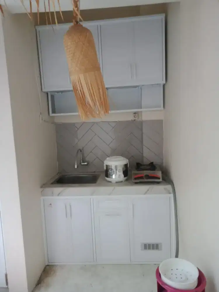 Kitchen set alumunium minimalis