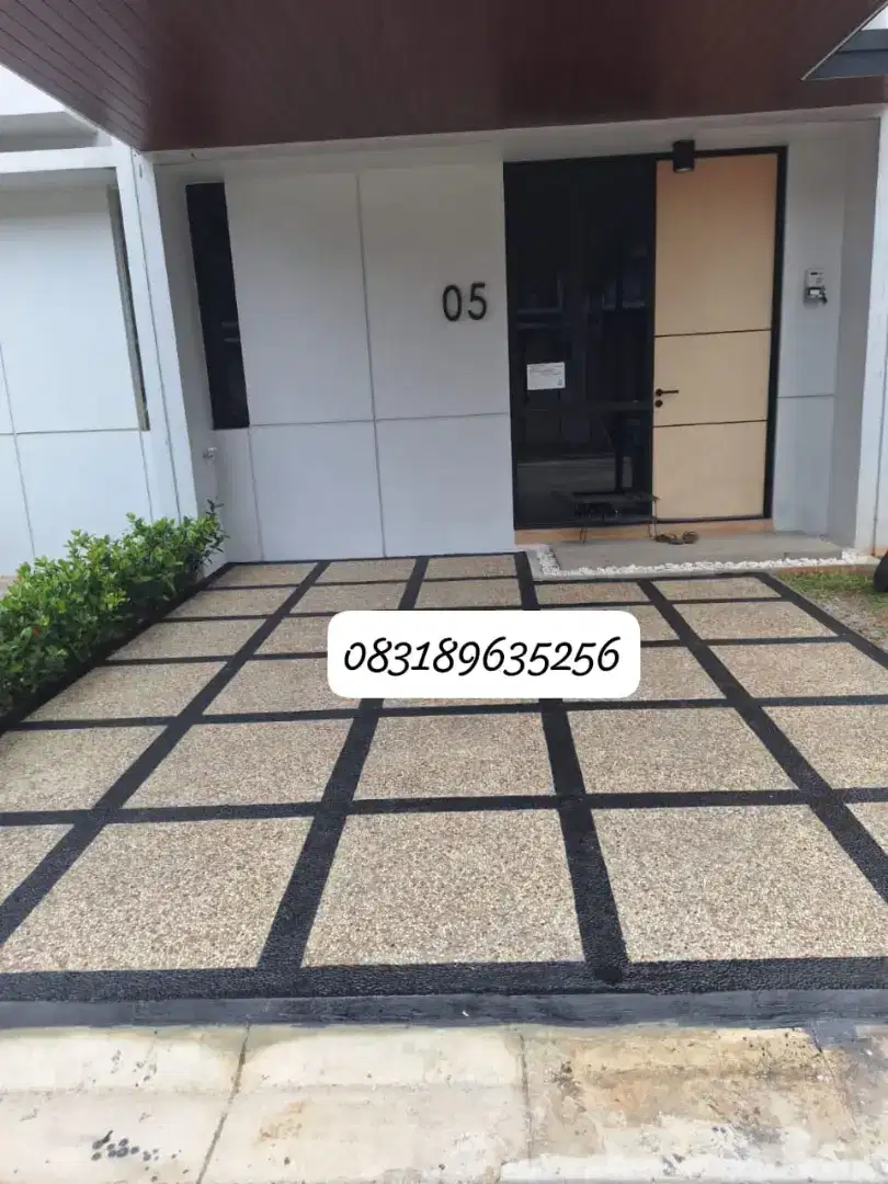 lantai batu sikat