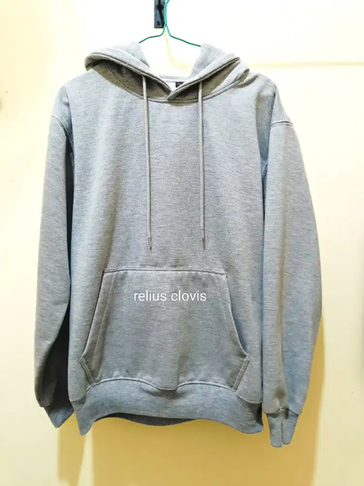 Sweater Hoodie Jumper Polos Pria/Wanita