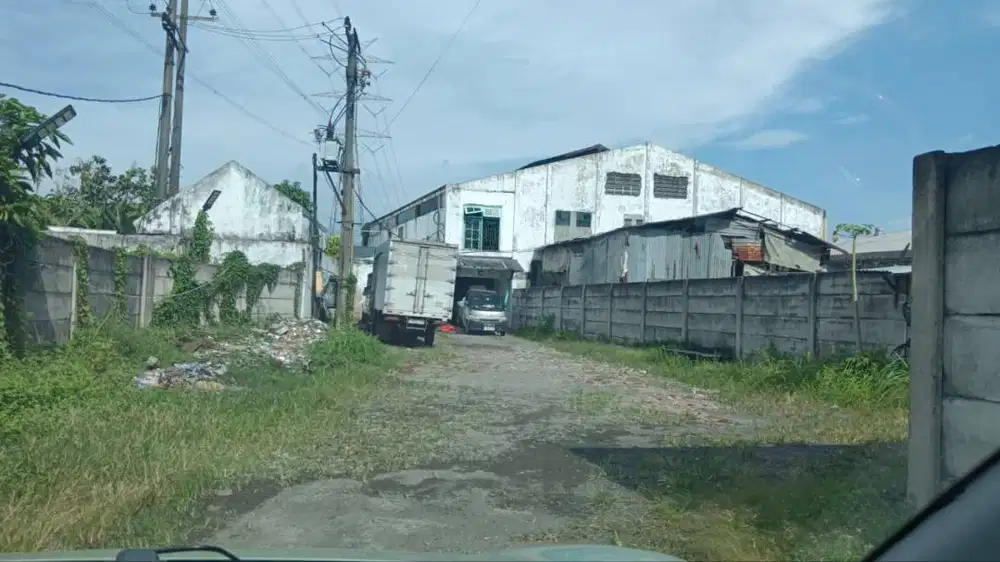 Dijual Murah Ex Pabrik Jalan Raya Krikilan Driyorejo Gresik