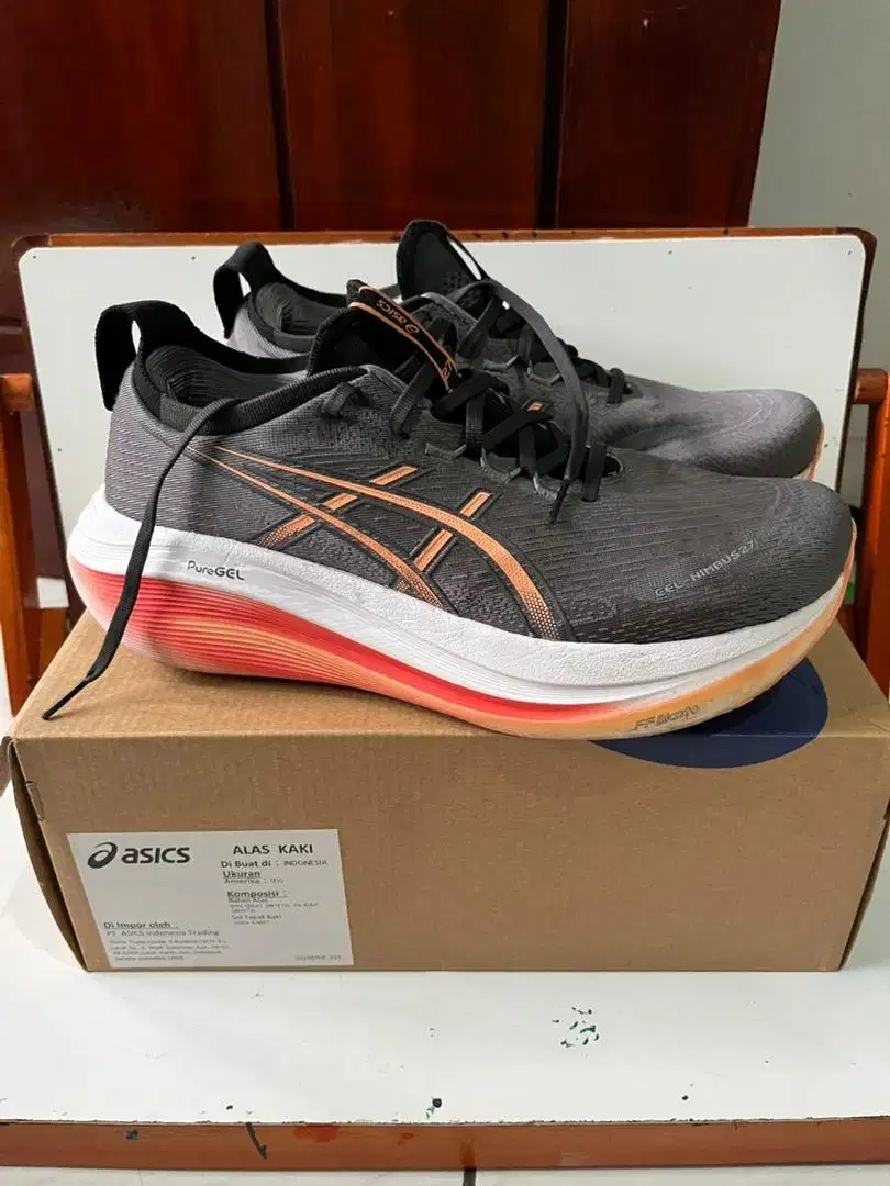 Asics nimbus size 43.5