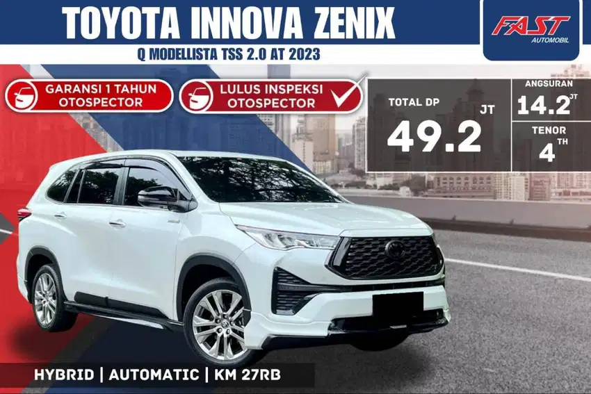 TOYOTA INNOVA ZENIX Q HYBRID 2023 AT 2.0 LOW KM.27RB PJK PJG#F3ST