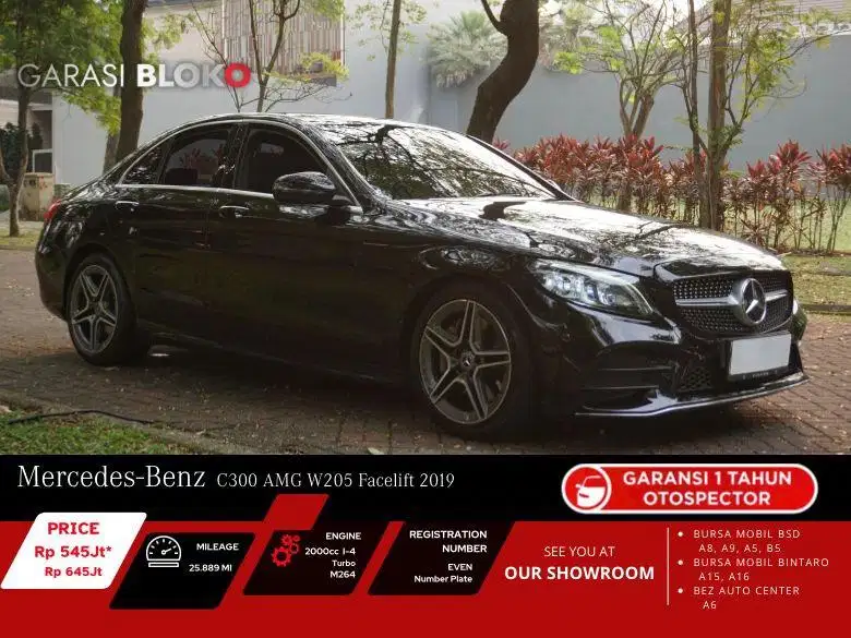 Mercedes Benz C300  W205 Facelift AMG 2019