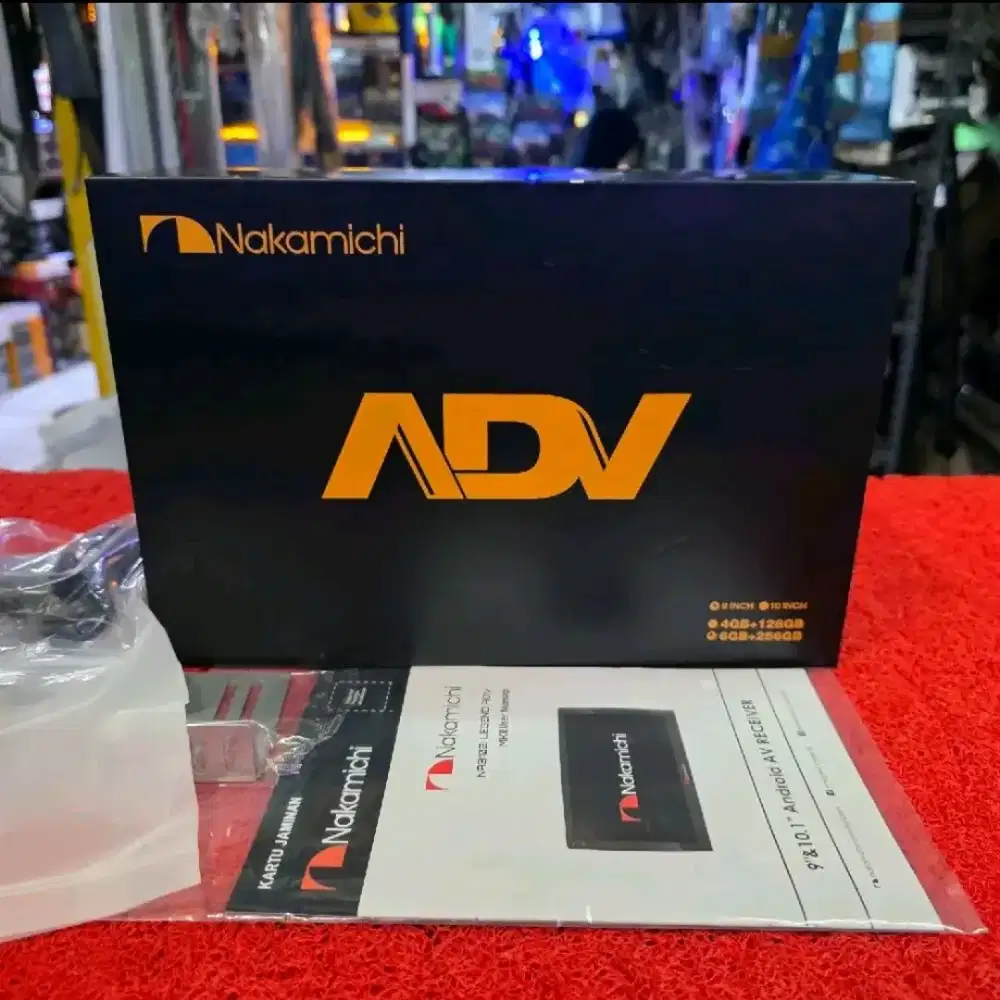 Head Unit Android Nakamichi ADV NA3102i MK II 6GB+256GB QLED 2K 9 in
