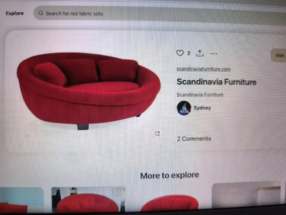 Garage Sale. Sofa santai mewah merk Cellini