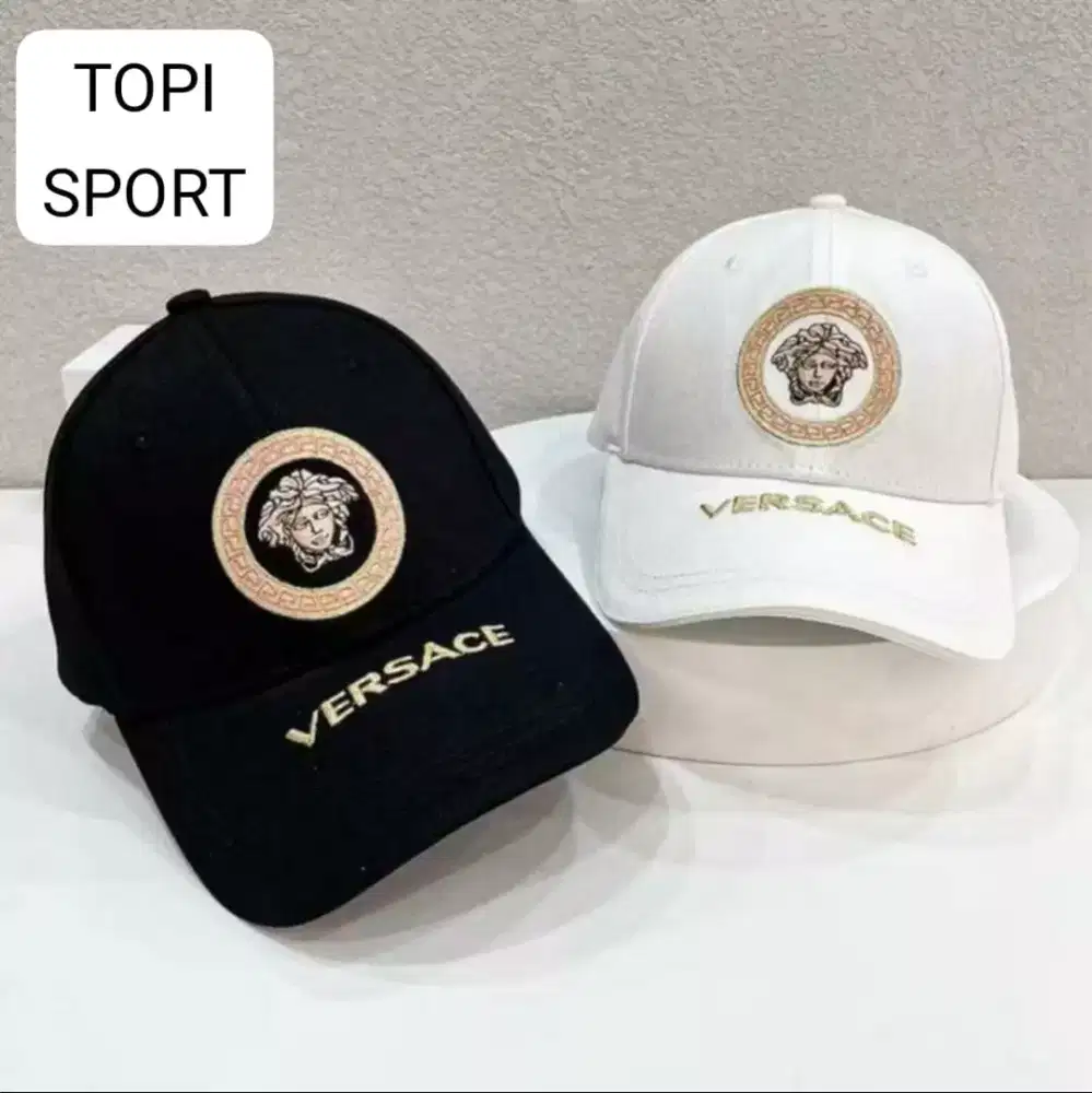 Topi Versace Baseball Cap Topi Sport Casual