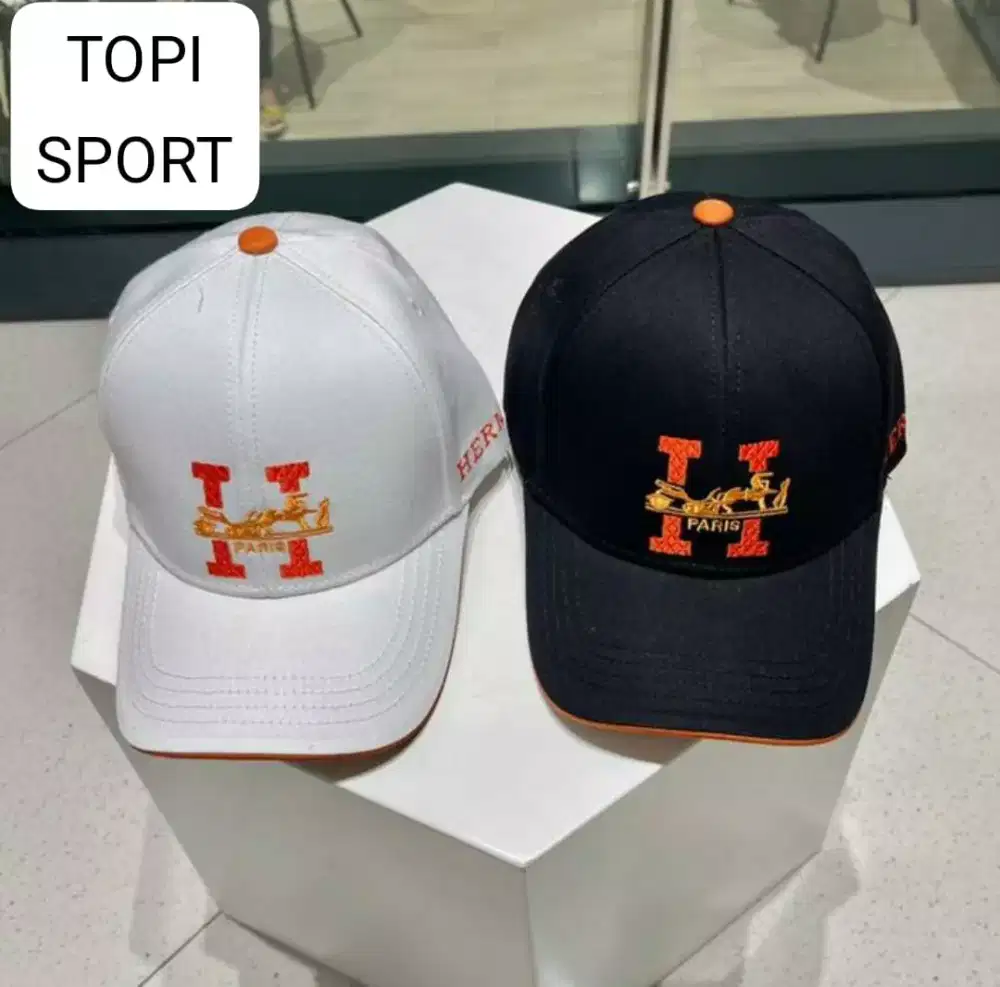 Topi Hermes Baseball Cap Topi Sport Casual