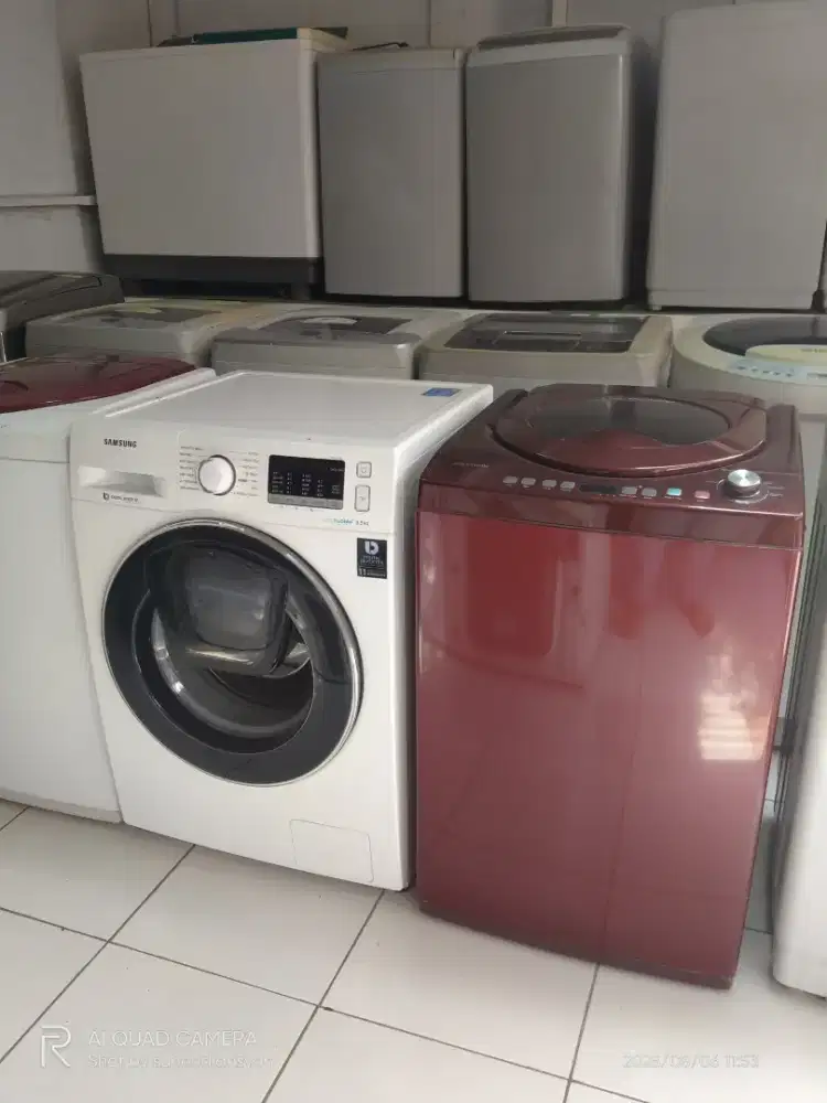 Mesin cuci bekas berbagai macam merek